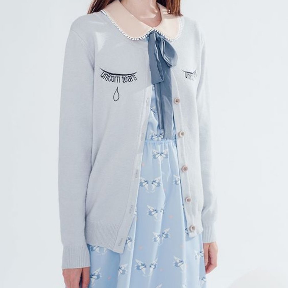 Miss Patina Unicorn Tears Cardigan